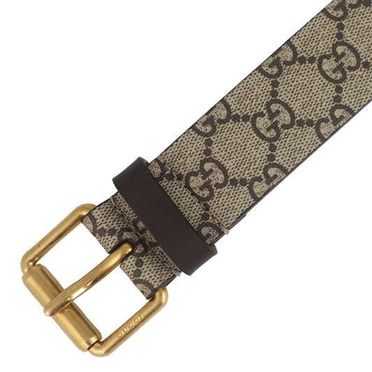 GUCCI GG Supreme Antique Buckle Snake
