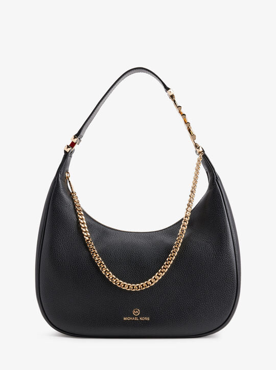 Michael Kors Piper Pebbled Leather Shoulder Bag