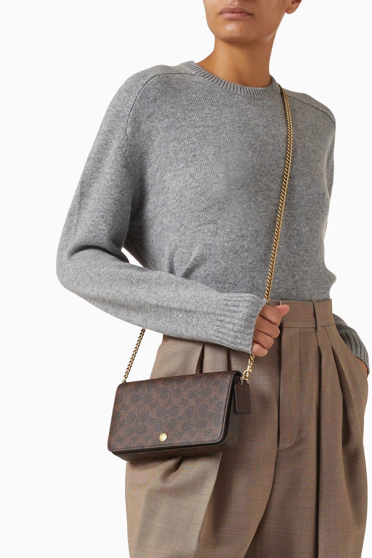 Coach Mila Crossbody Bag in Signature Jacquard