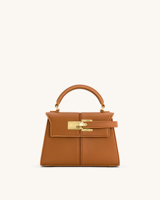 Jw Pei Mini Elise Top Handle Bag - Brown