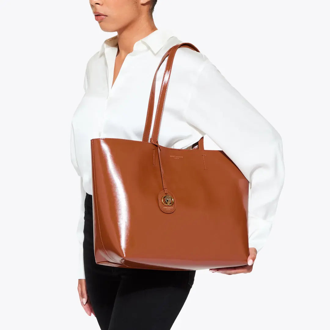 Kurt Geiger Large chelsea shopper bag in Brown