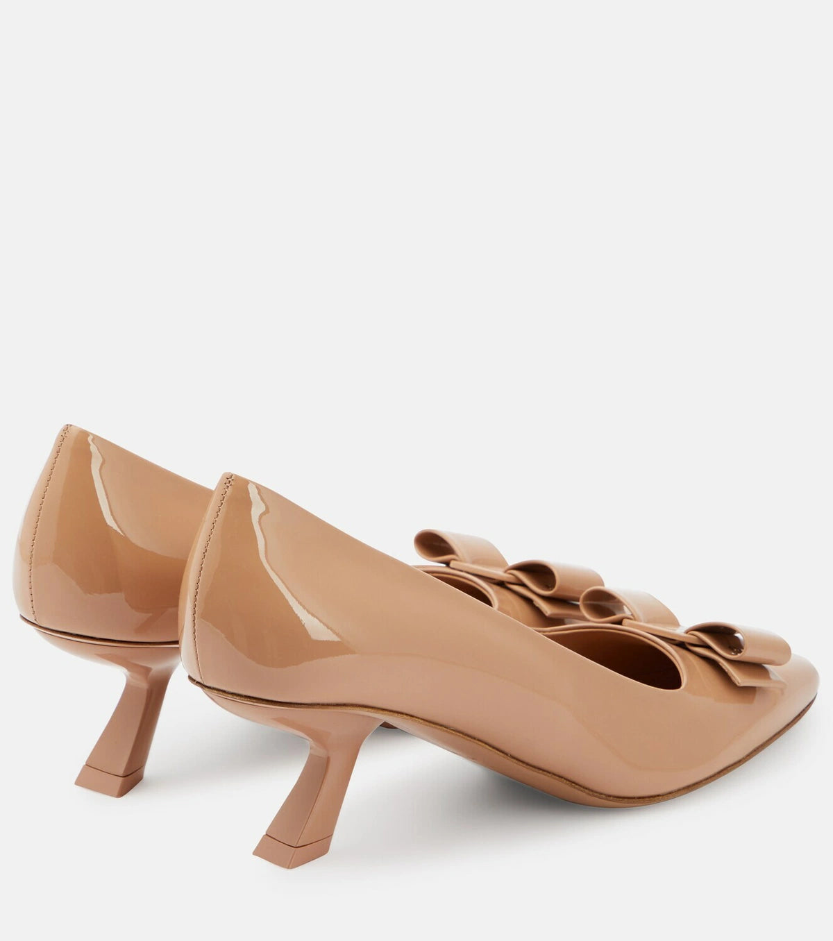 Ferragamo Vara patent leather pumps
