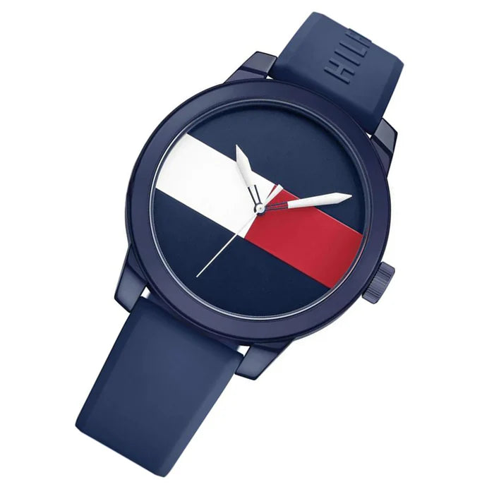 Tommy Hilfiger The Denim Men's Silicone Watch - 1791322