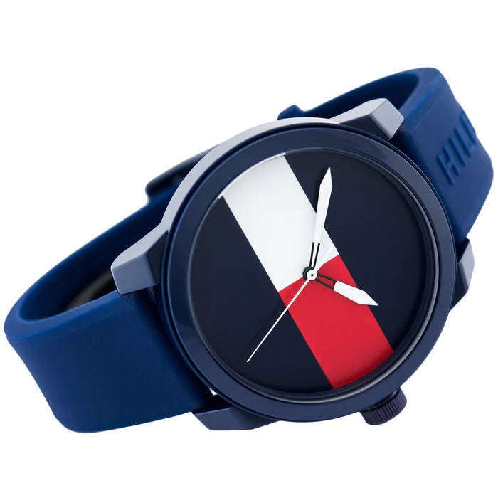 Tommy Hilfiger The Denim Men's Silicone Watch - 1791322