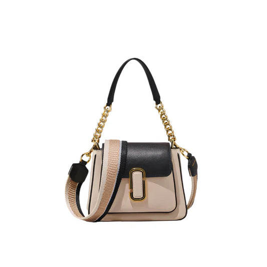 Marc Jacobs Crossbody bag The J Marc Chain Mini Satchel Greige Multi