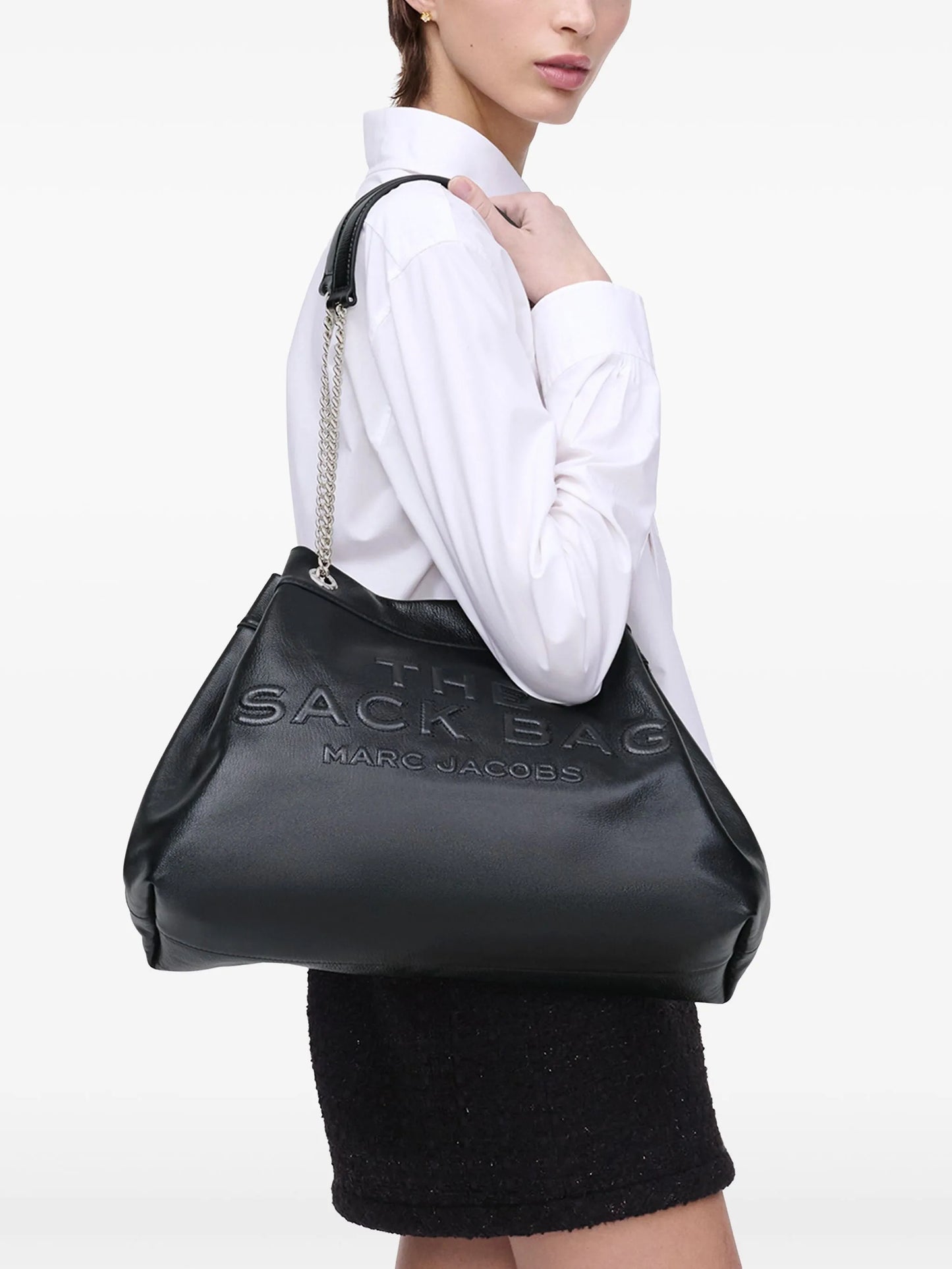 Marc Jacob The Large Chain Sack bag in Black
