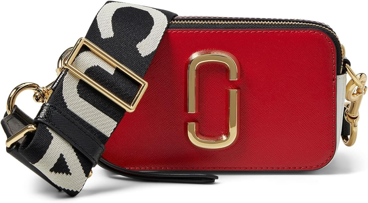 Marc Jacobs The Snapshot Crossbody Bag - True Red Multi