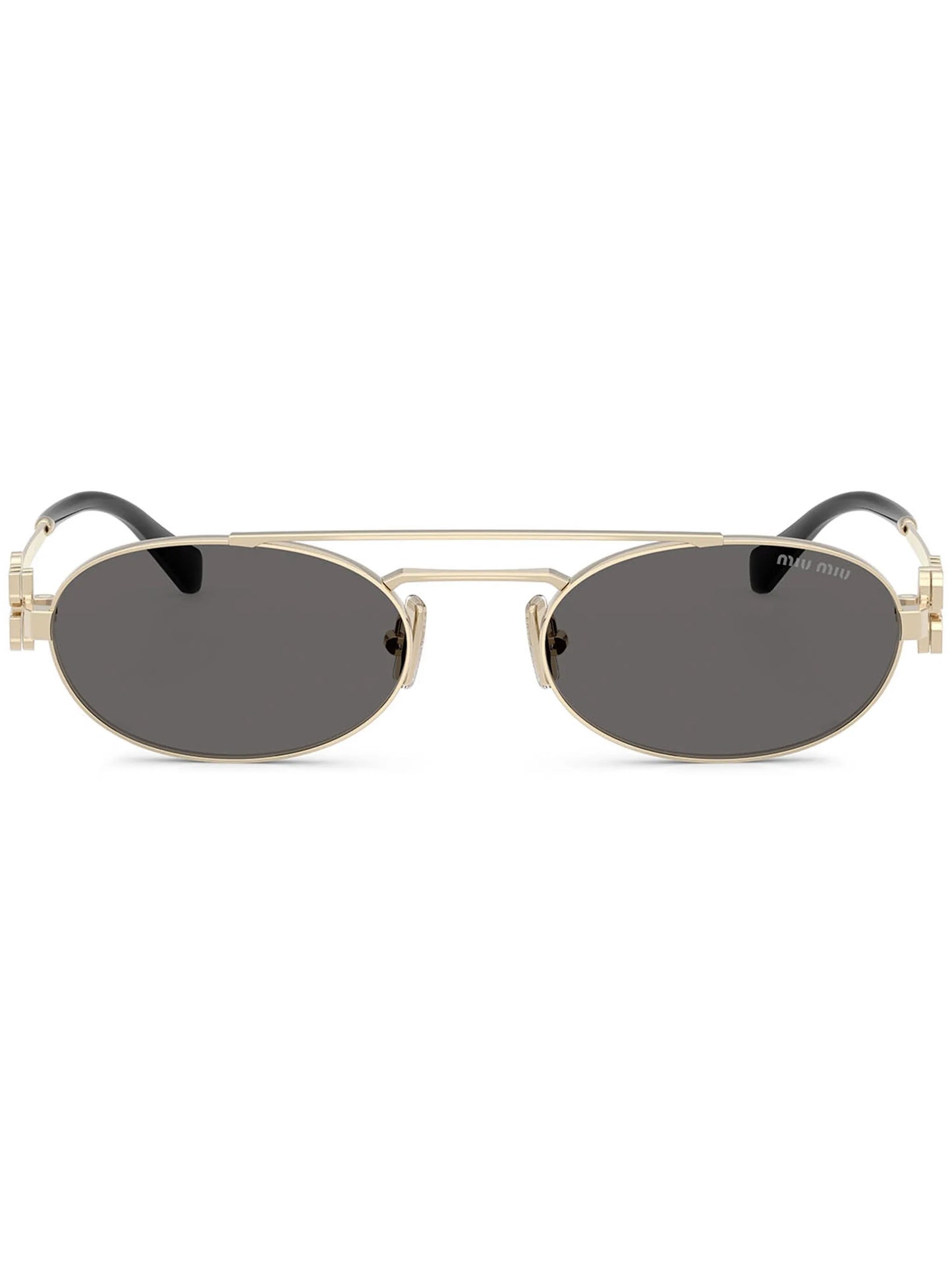 Miu Miu Eyewear logo-lettering sunglasses