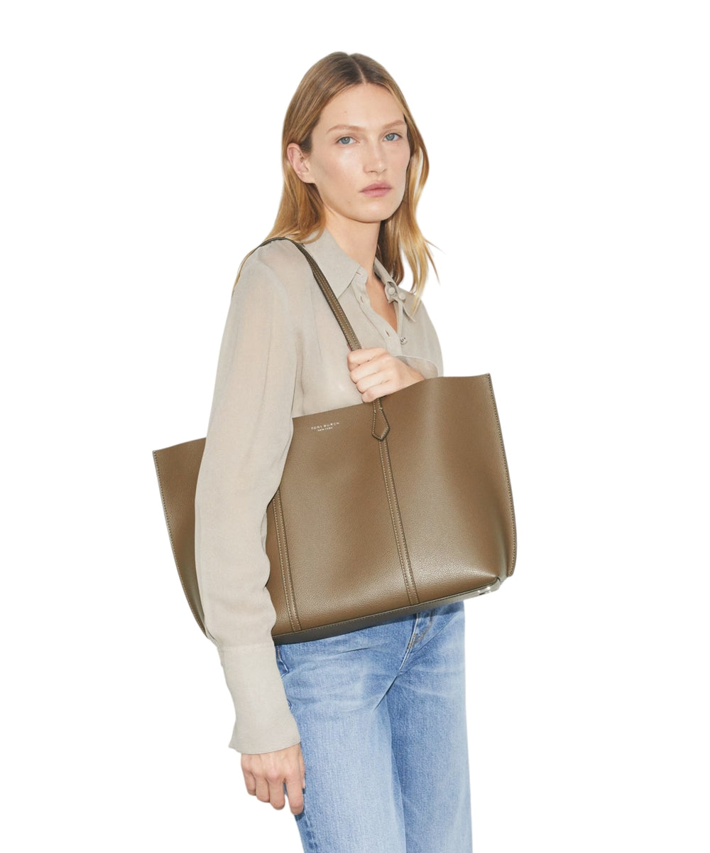 TORY BURCH PERRY TOTE in Wild Mushroom