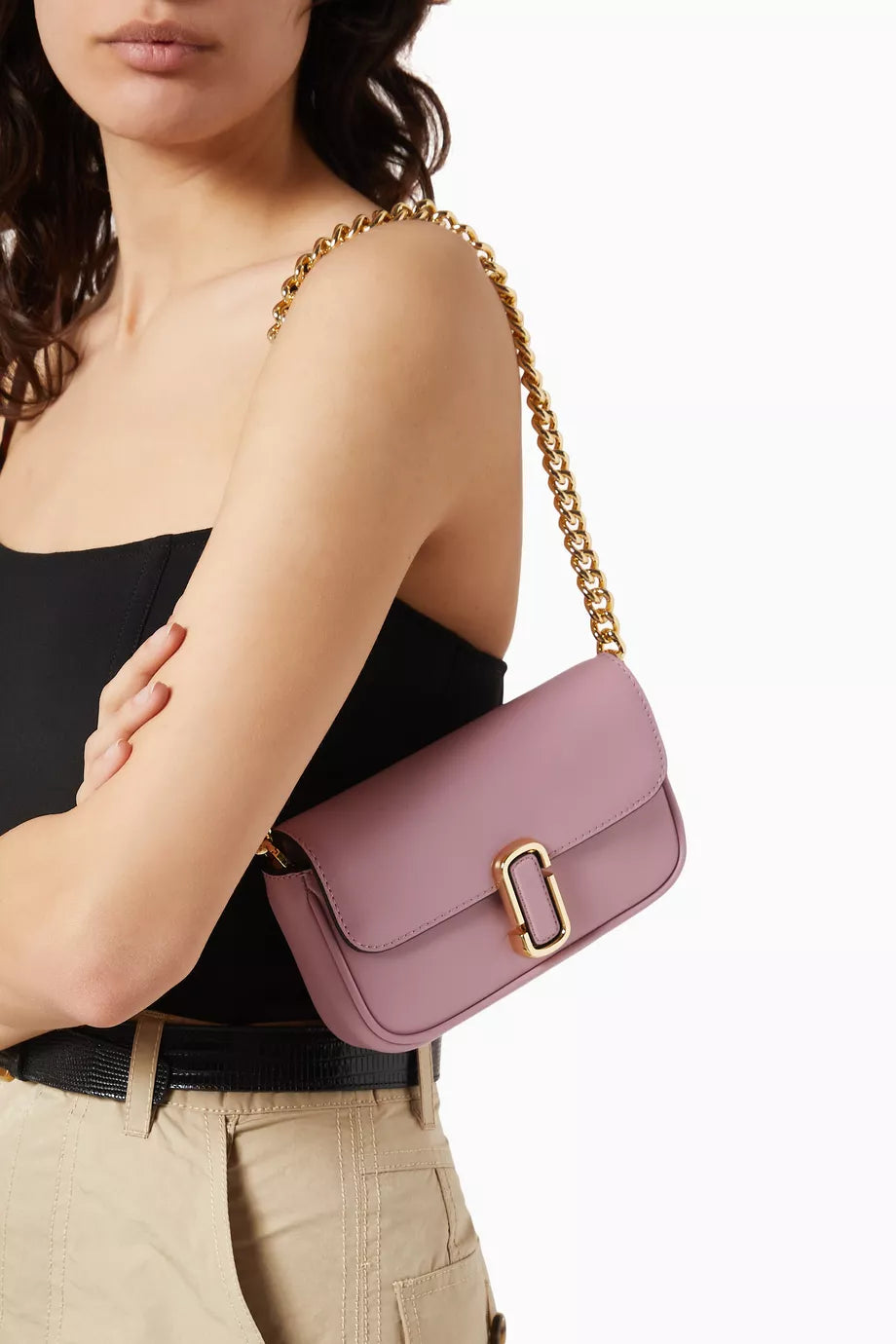Marc Jacob The J Marc Mini Shoulder Bag in Leather