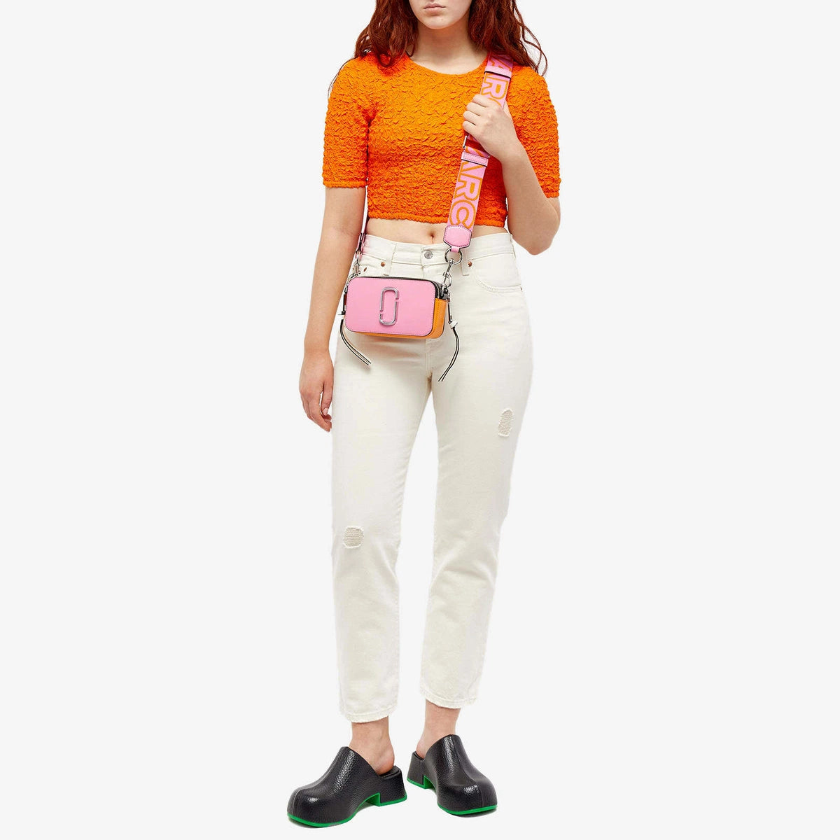 Marc Jacobs Women's The Snapshot in Candy Pink Multi