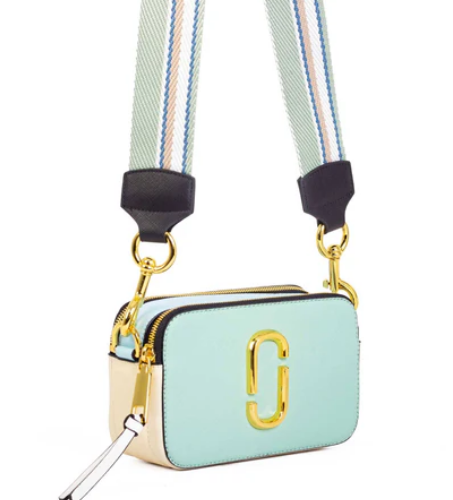 Marc Jacobs Shoulder Bag - The Snapshot New Mint Multi