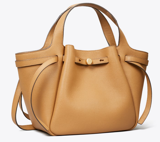 Tory Burch SMALL ROMY TOTE in Tiramisu