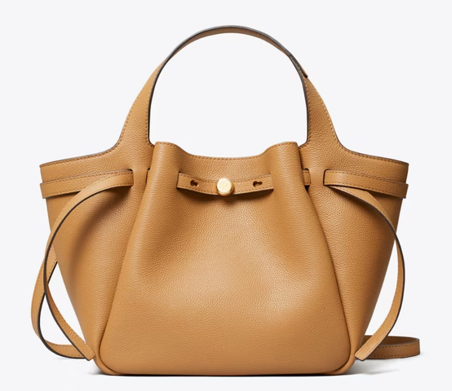 Tory Burch SMALL ROMY TOTE in Tiramisu