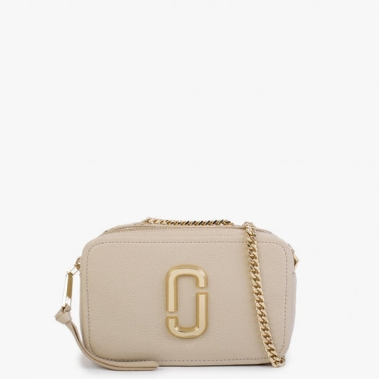 MARC JACOBS The Glam Shot 21 Pebble Leather Camera Bag