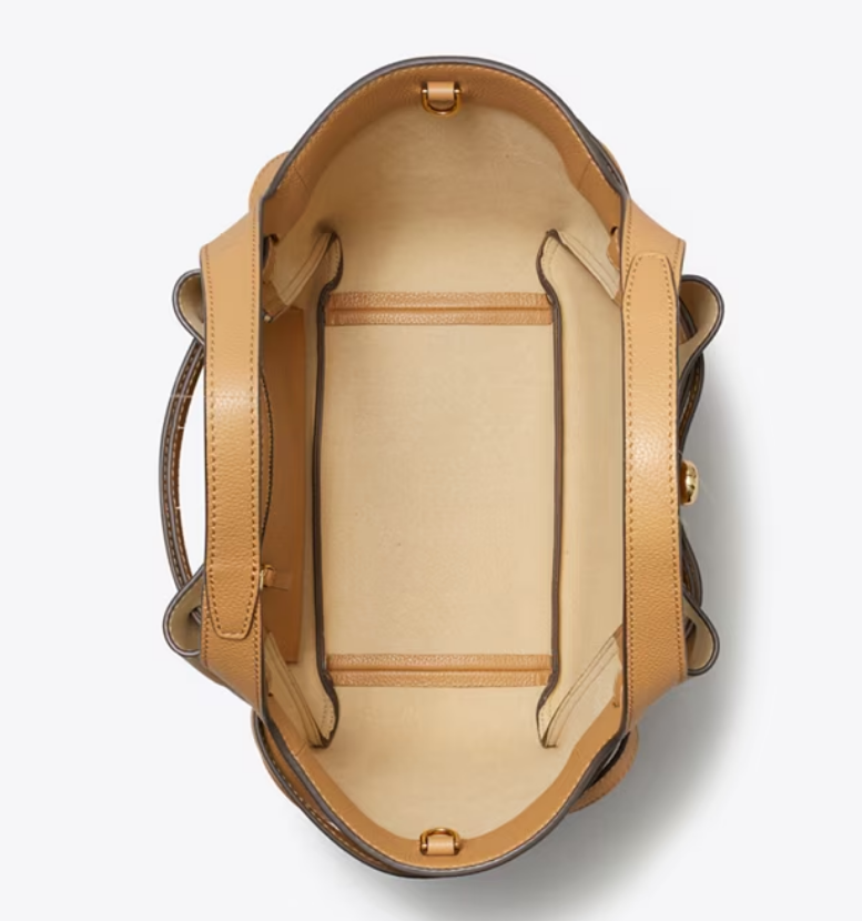 Tory Burch SMALL ROMY TOTE in Tiramisu