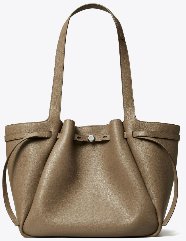Tory Burch Large Romy Tote in Wild Mushroom