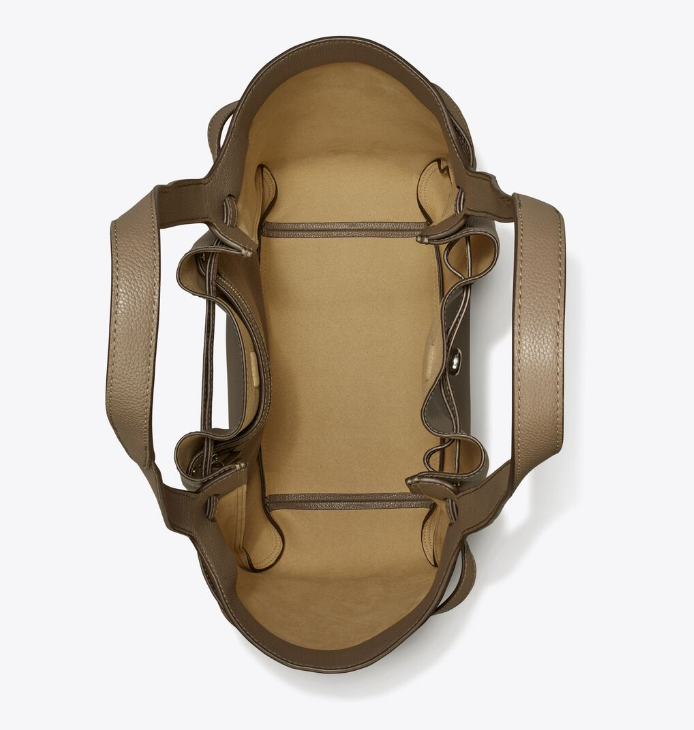 Tory Burch Large Romy Tote in Wild Mushroom
