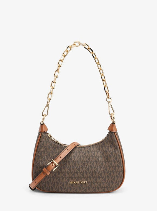 Michael Kors Cora Medium Signature Logo Shoulder Bag