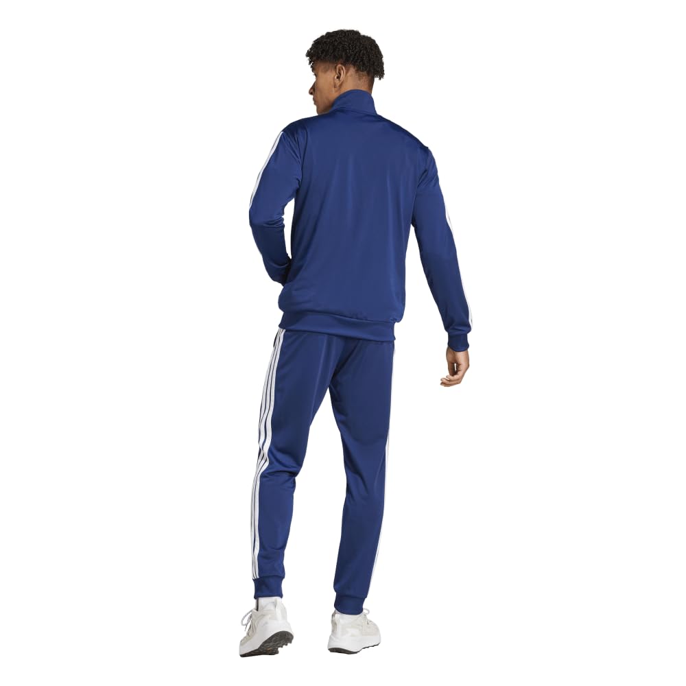 Adidas Sportswear Basic 3-Stripes Tricot Tracksuit in Medium