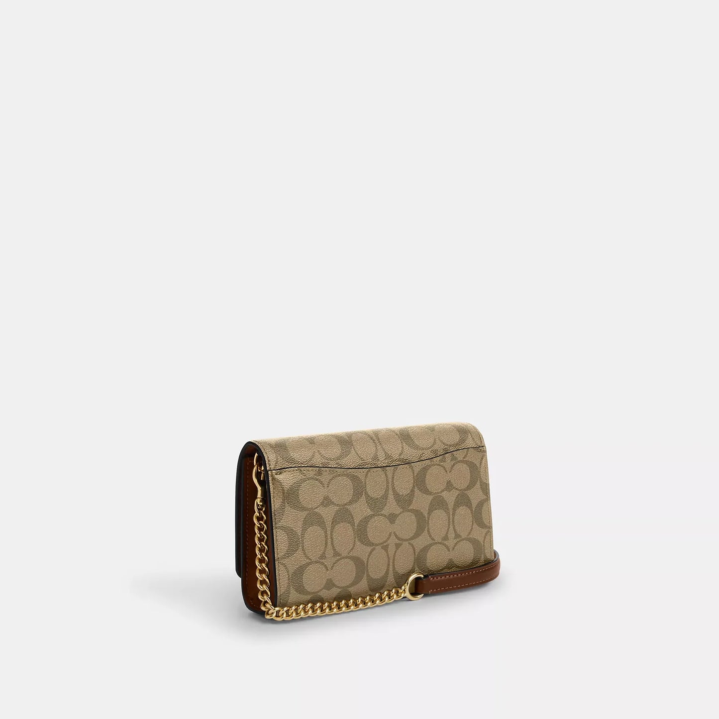 Coach flap crossbody in signature canvas