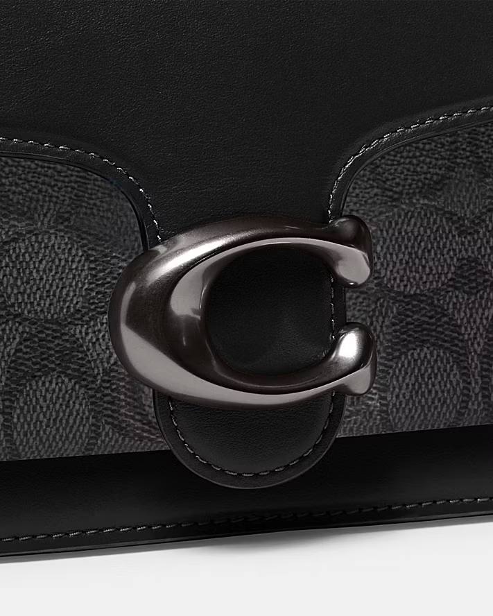 COACH TABBY 26 Black IN SIGNATURE CANVAS