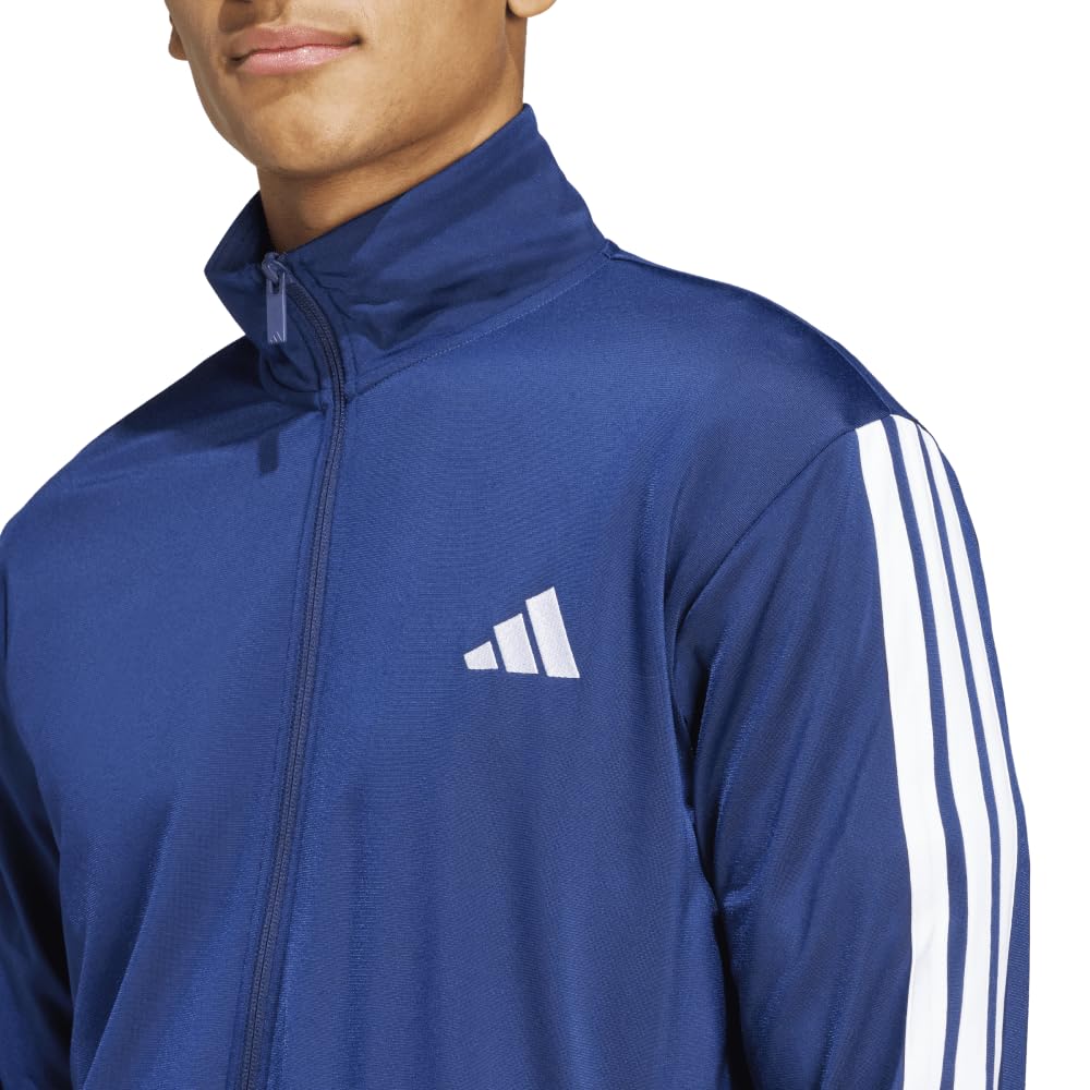 Adidas Sportswear Basic 3-Stripes Tricot Tracksuit in Medium