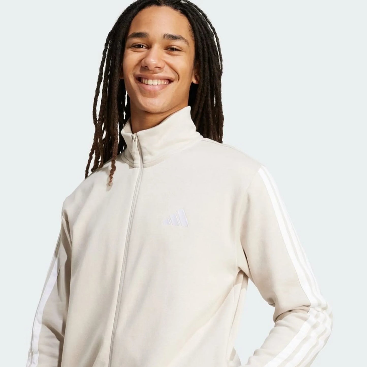 Adidas Sportswear Basic 3-Stripes Fleece Track Suit