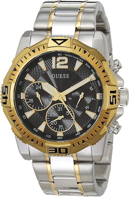 GUESS Women Analog Watch with Stainless Steel Strap GW0056G4