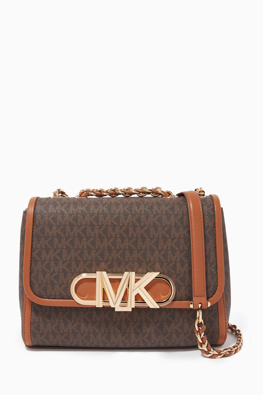 Michael Kors Medium Parker Convertible Shoulder Bag in Signature Canvas