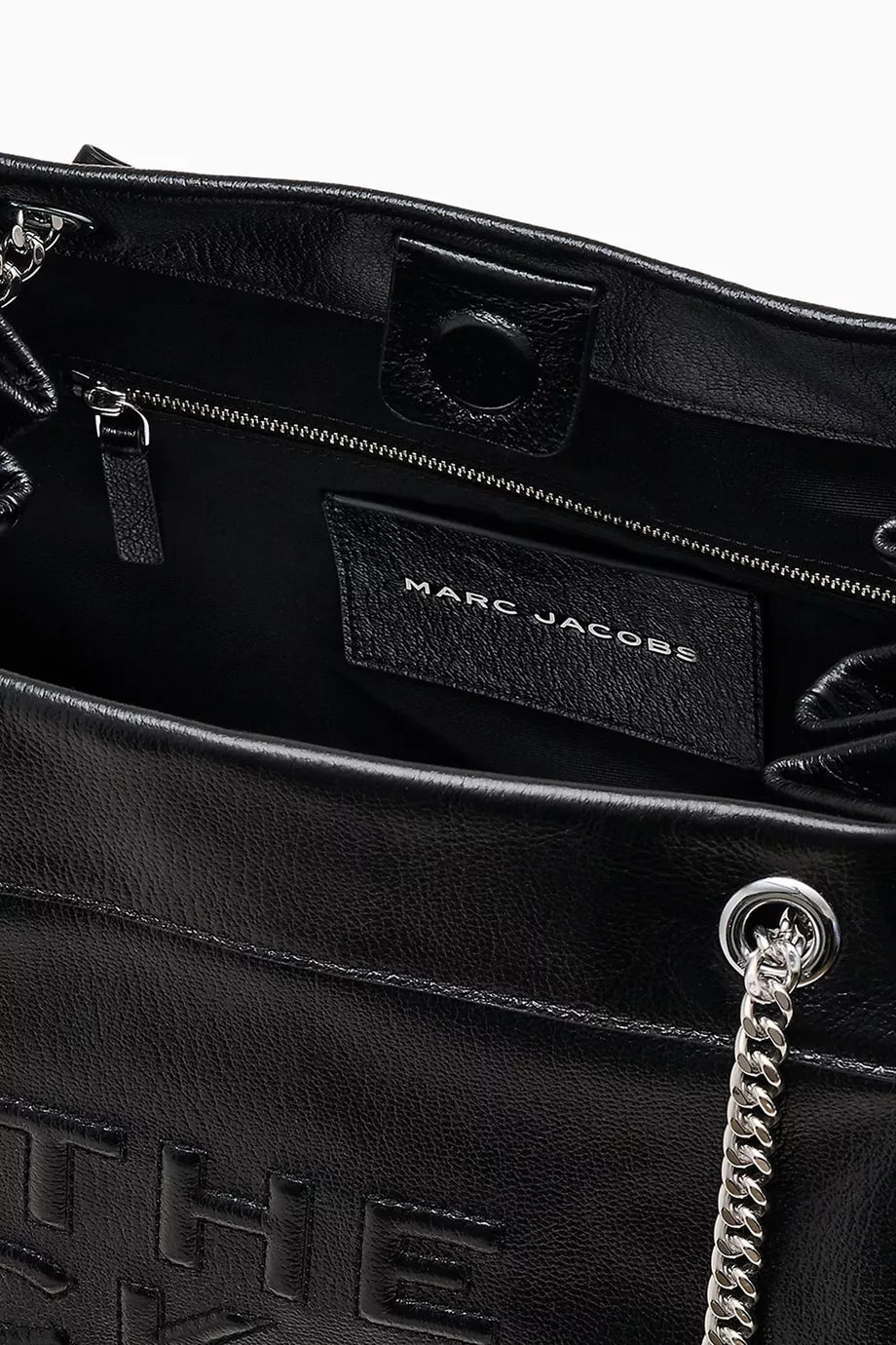 Marc Jacob The Large Chain Sack Bag in Leather