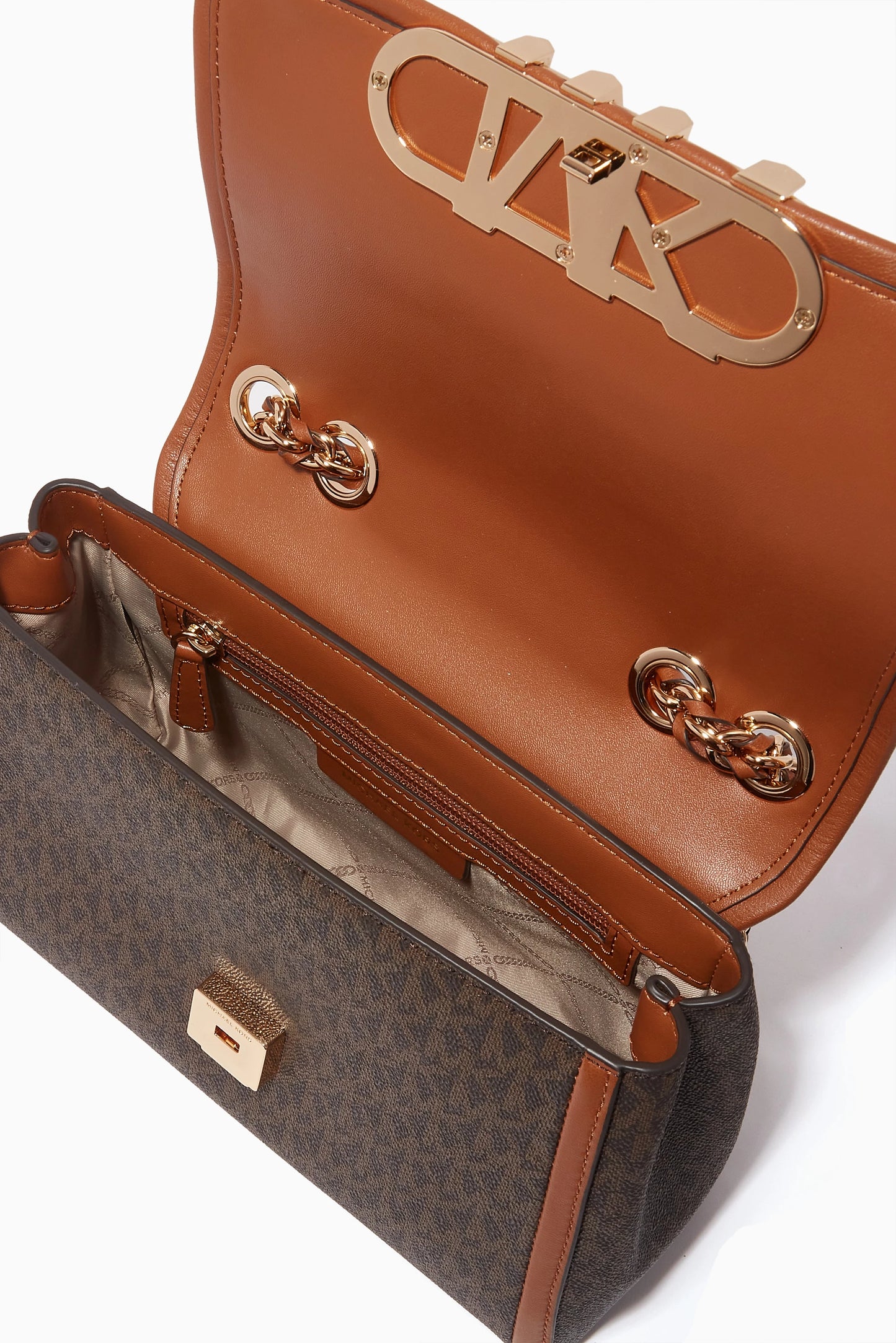 Michael Kors Medium Parker Convertible Shoulder Bag in Signature Canvas