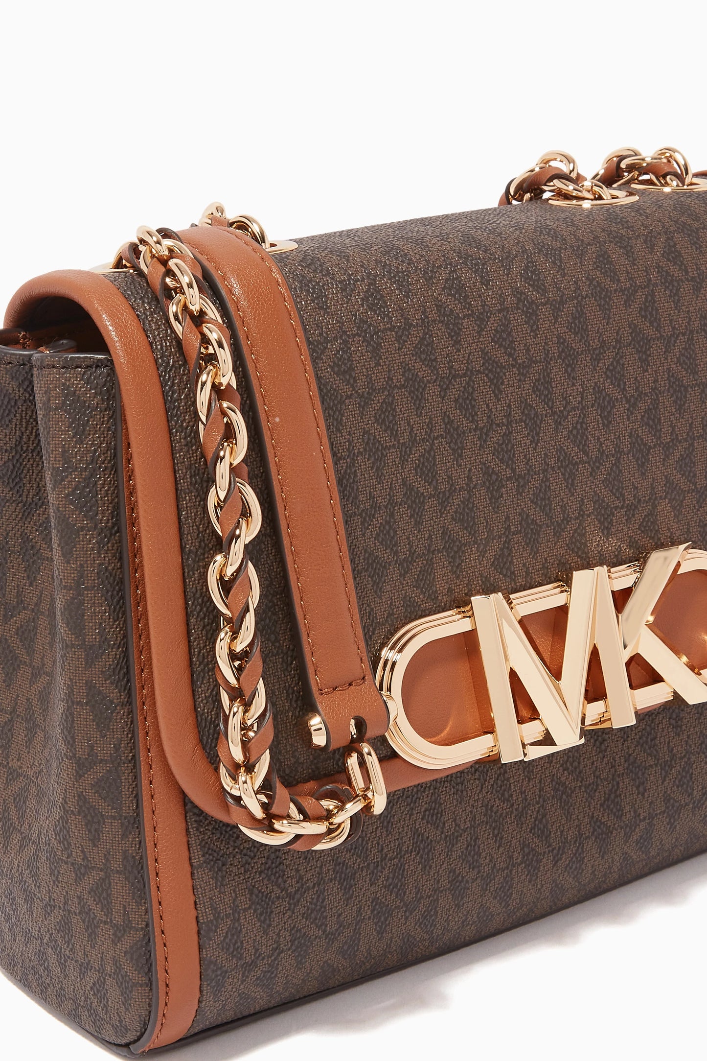 Michael Kors Medium Parker Convertible Shoulder Bag in Signature Canvas