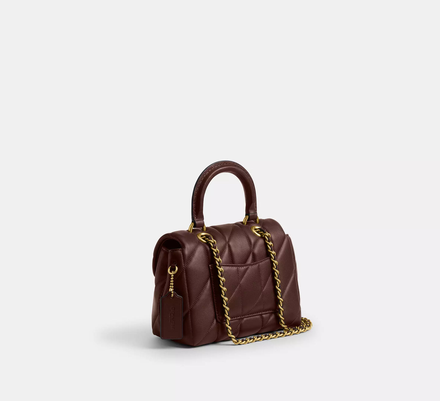 Coach Tabby small Top Handle Bag With Quilting