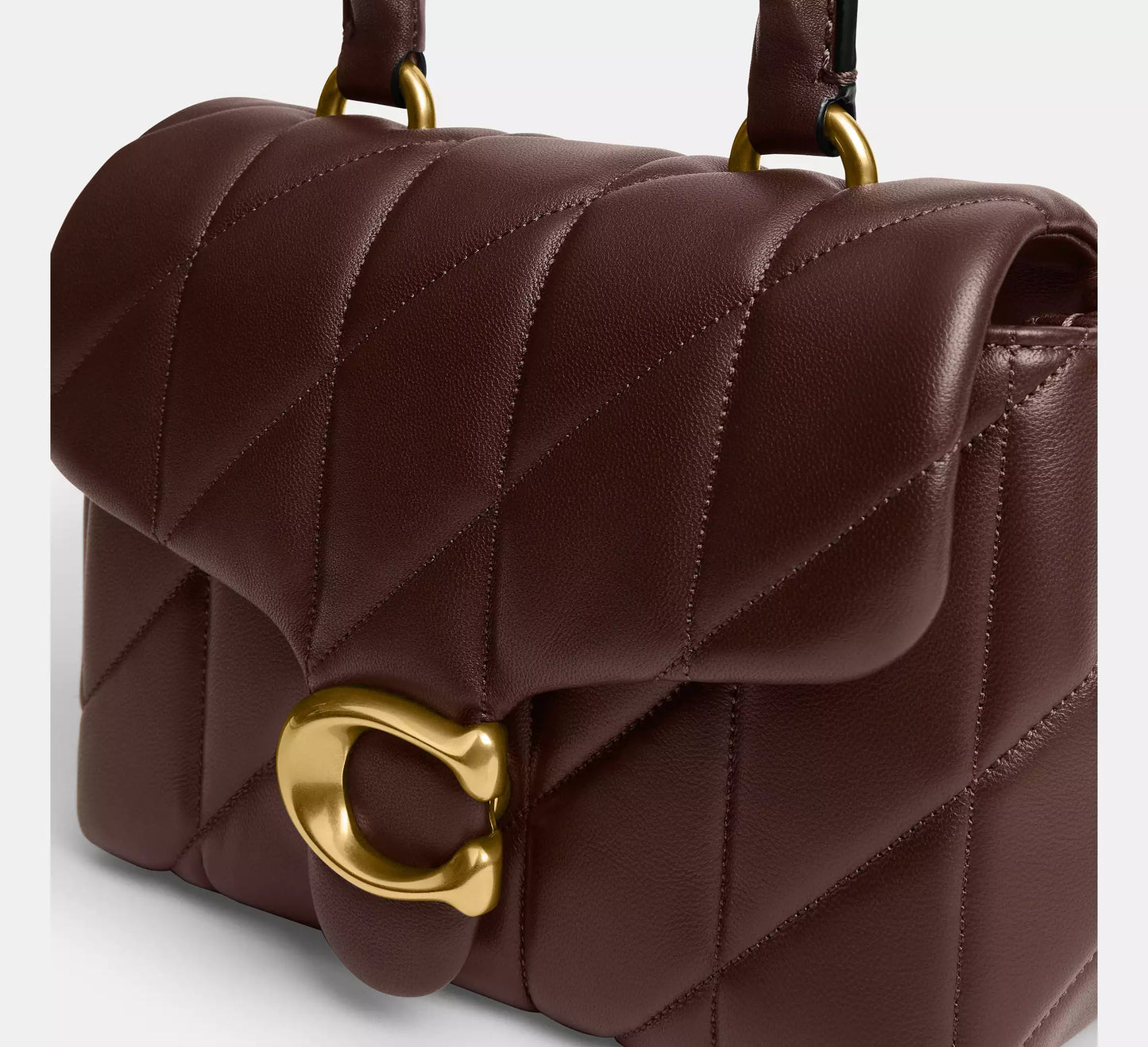 Coach Tabby small Top Handle Bag With Quilting