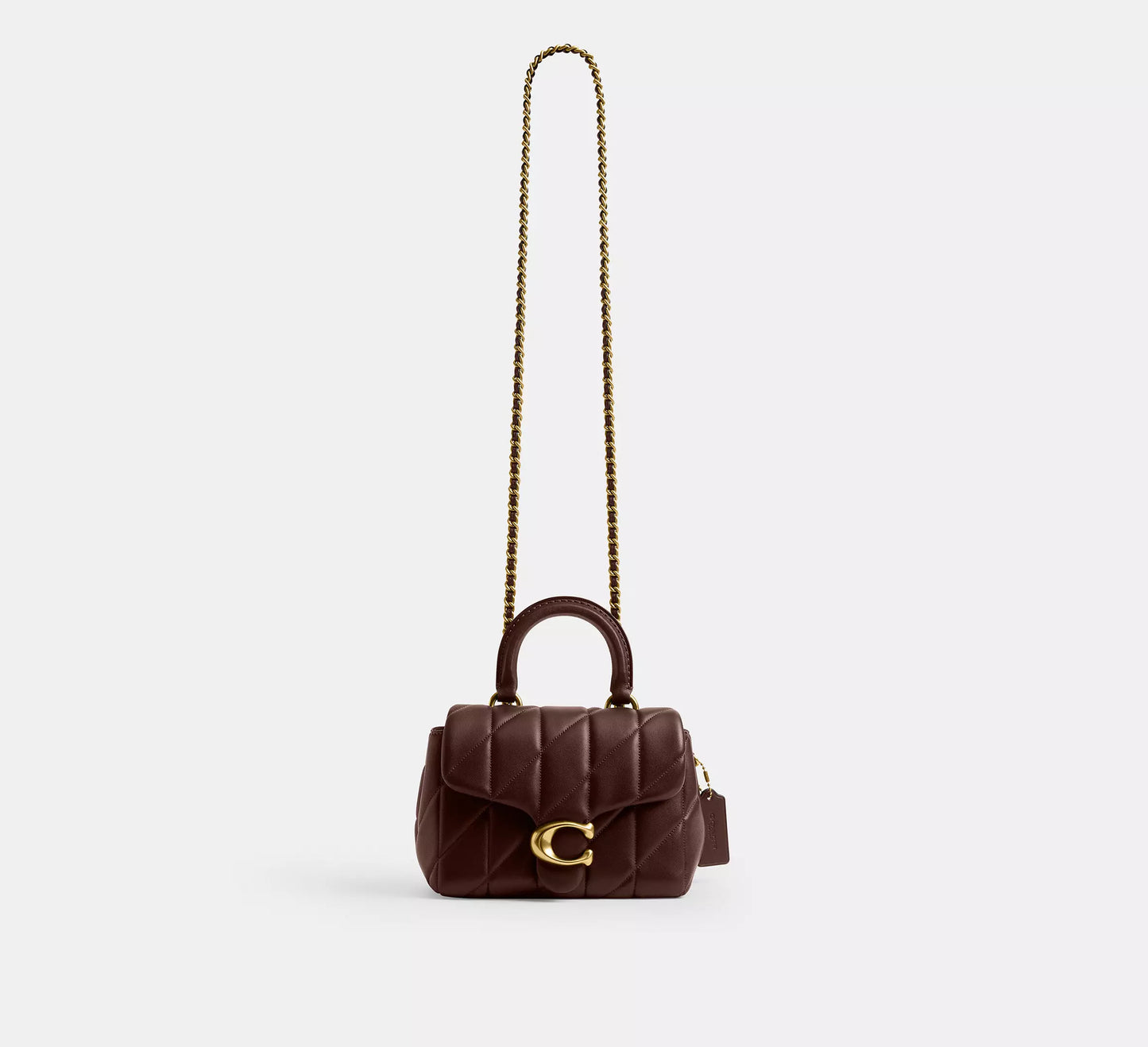 Coach Tabby small Top Handle Bag With Quilting