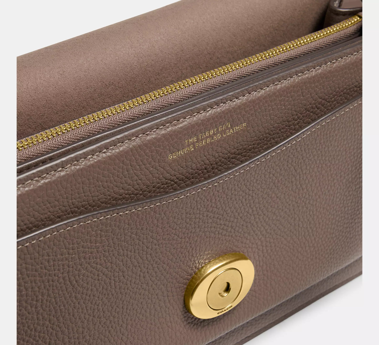 Coach Tabby 20 Shoulder Bag, Dark Stone