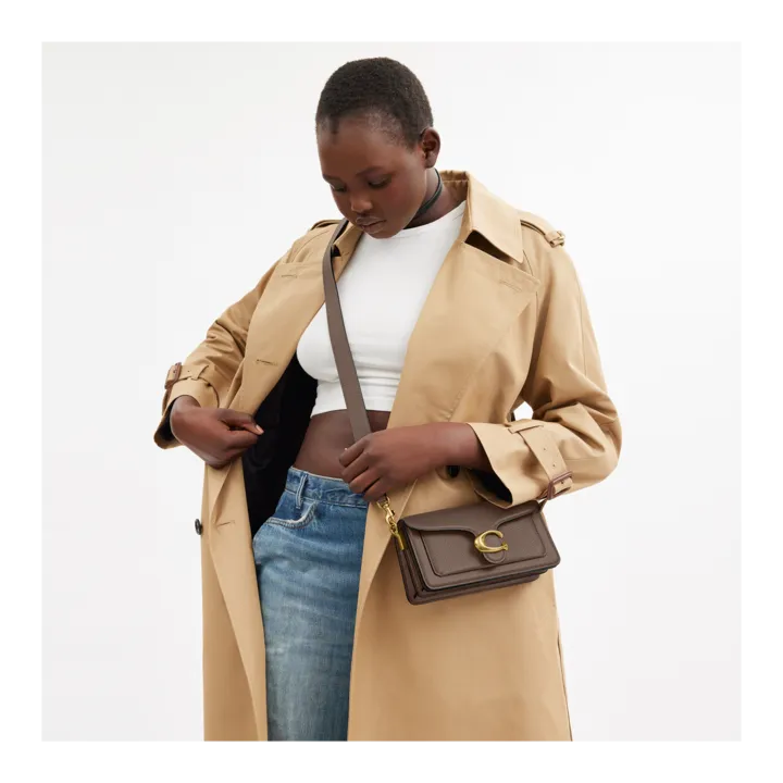 Coach Tabby 20 Shoulder Bag, Dark Stone