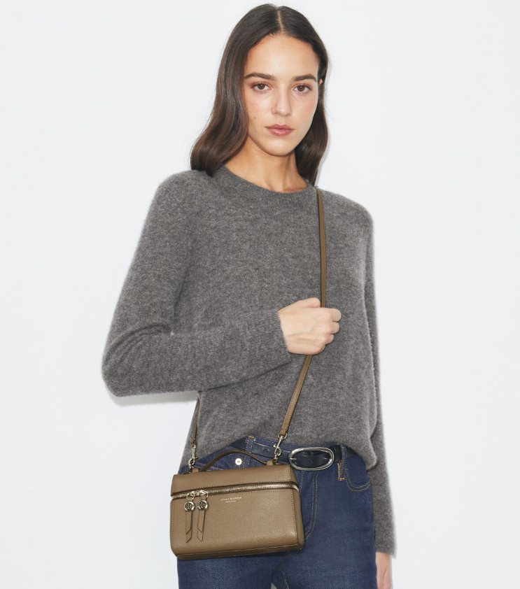 Tory Burch Romy Slim Top Handle Bag