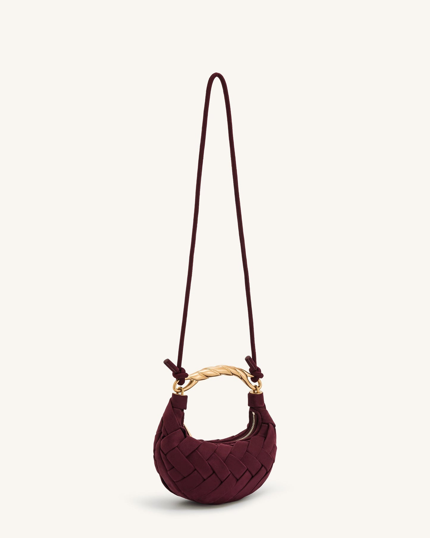 Jw Pei Orla Weave Handbag - Claret
