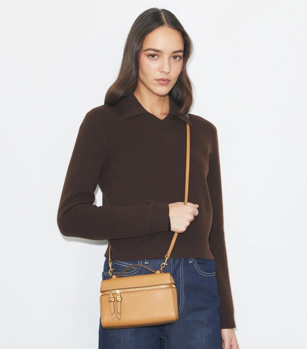 Tory Burch Romy Slim Top Handle Bag