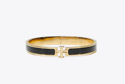 Tory Burch MEDIUM ICON BRACELET in Black