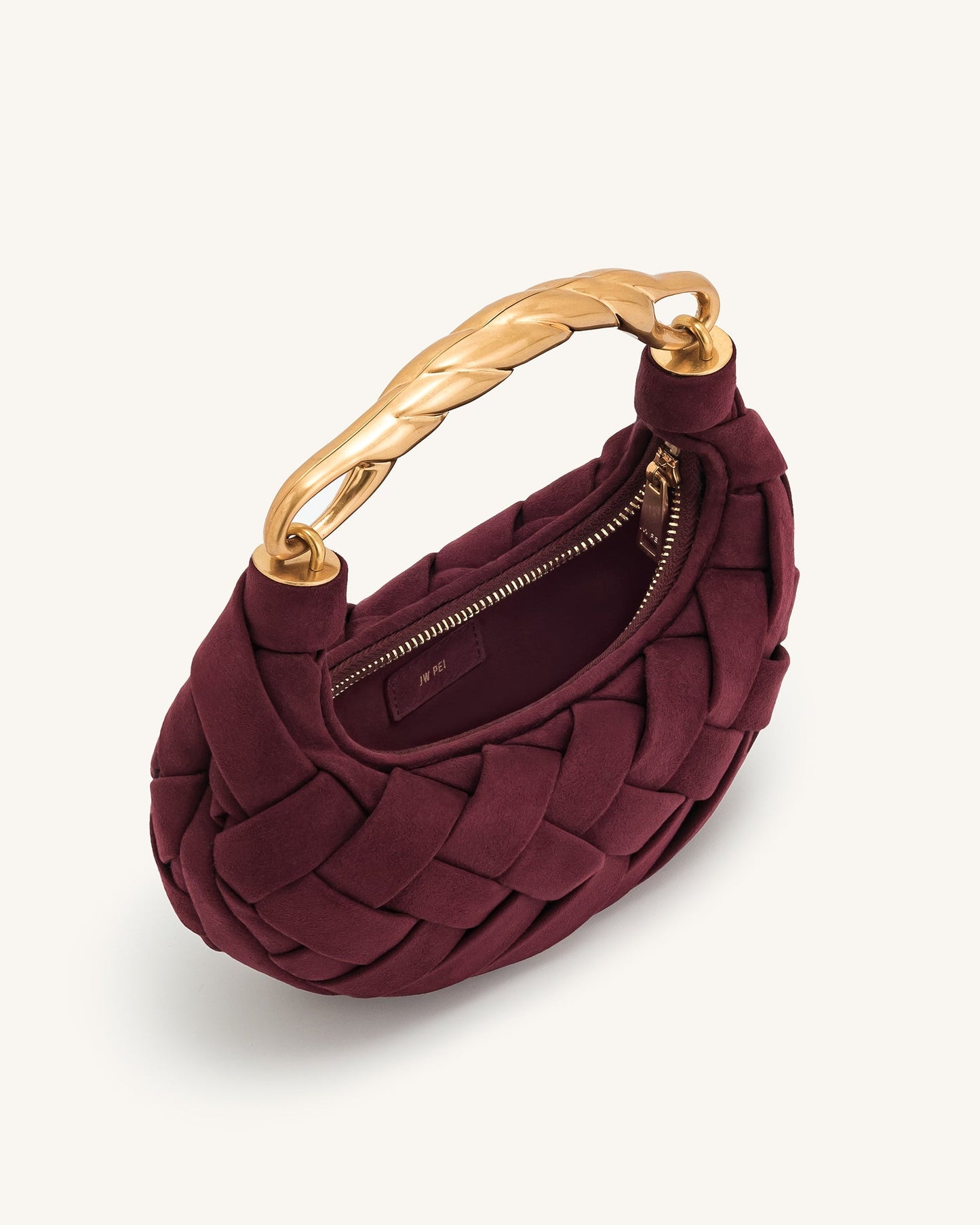 Jw Pei Orla Weave Handbag - Claret