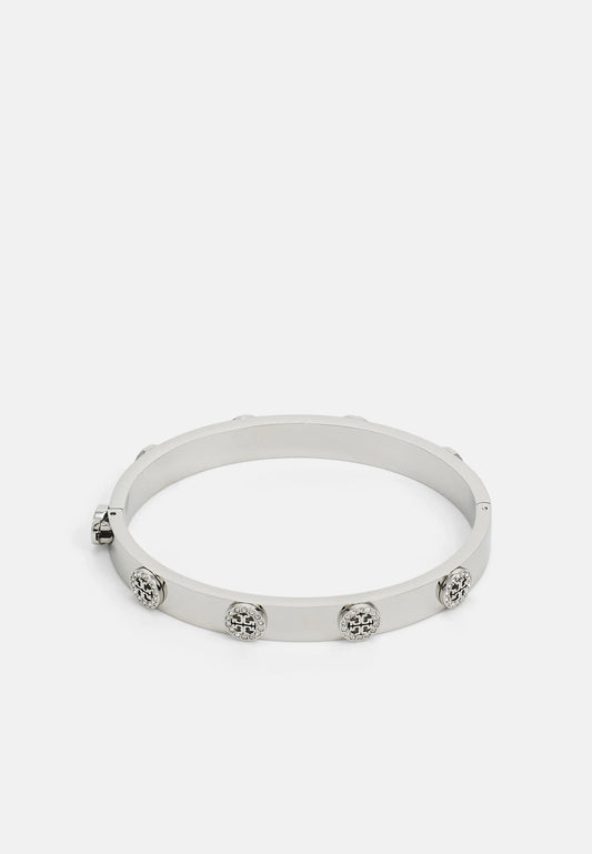 Tory Burch MILLER STUD PAVE HINGE BRACELET