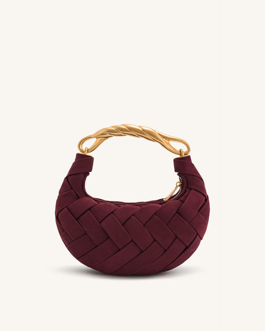 Jw Pei Orla Weave Handbag - Claret