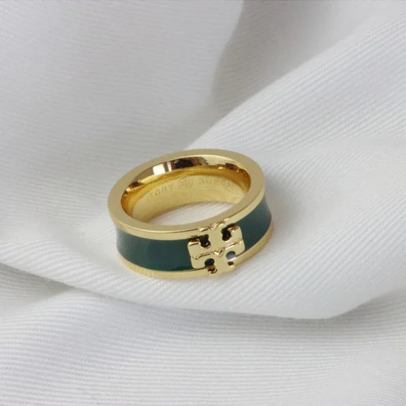 Tory Burch Kira Enamel Ring