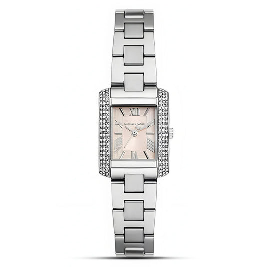 Michael Kors Mini Emery Silver-Tone Watch MK7514