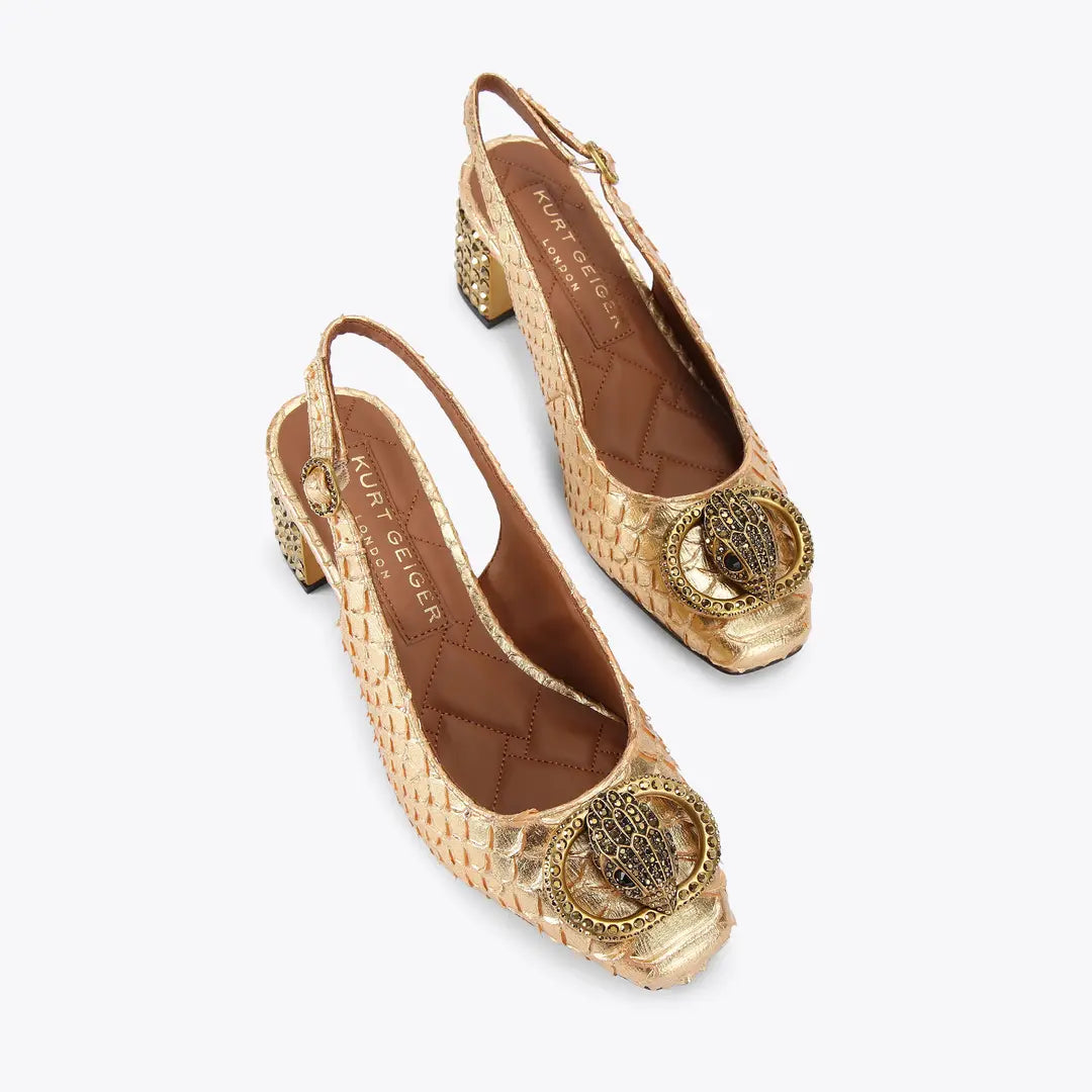 Kurt Geiger chelsea block slingback heel
