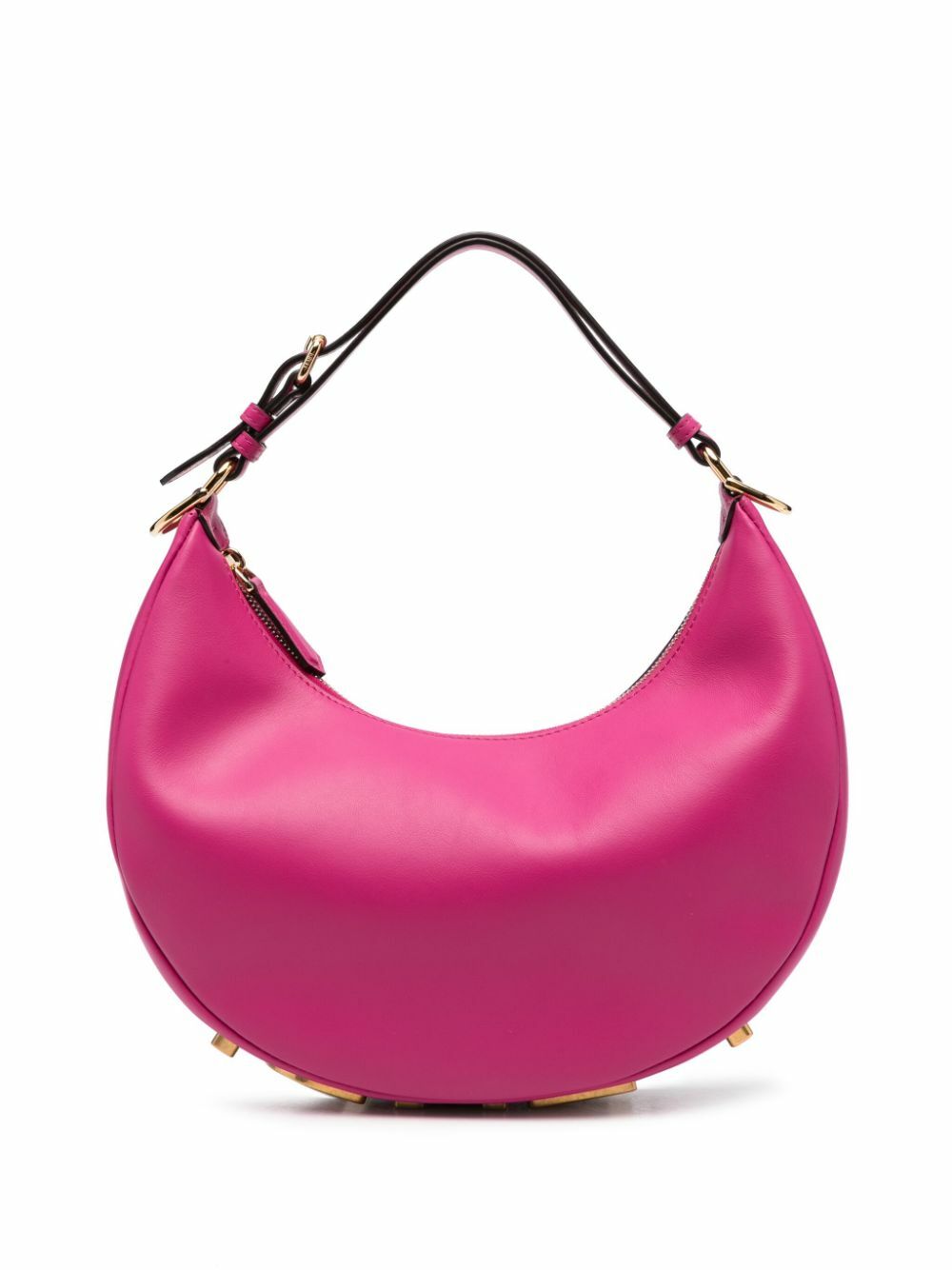 FENDI - Fendigraphy Medium Leather Shoulder Bag