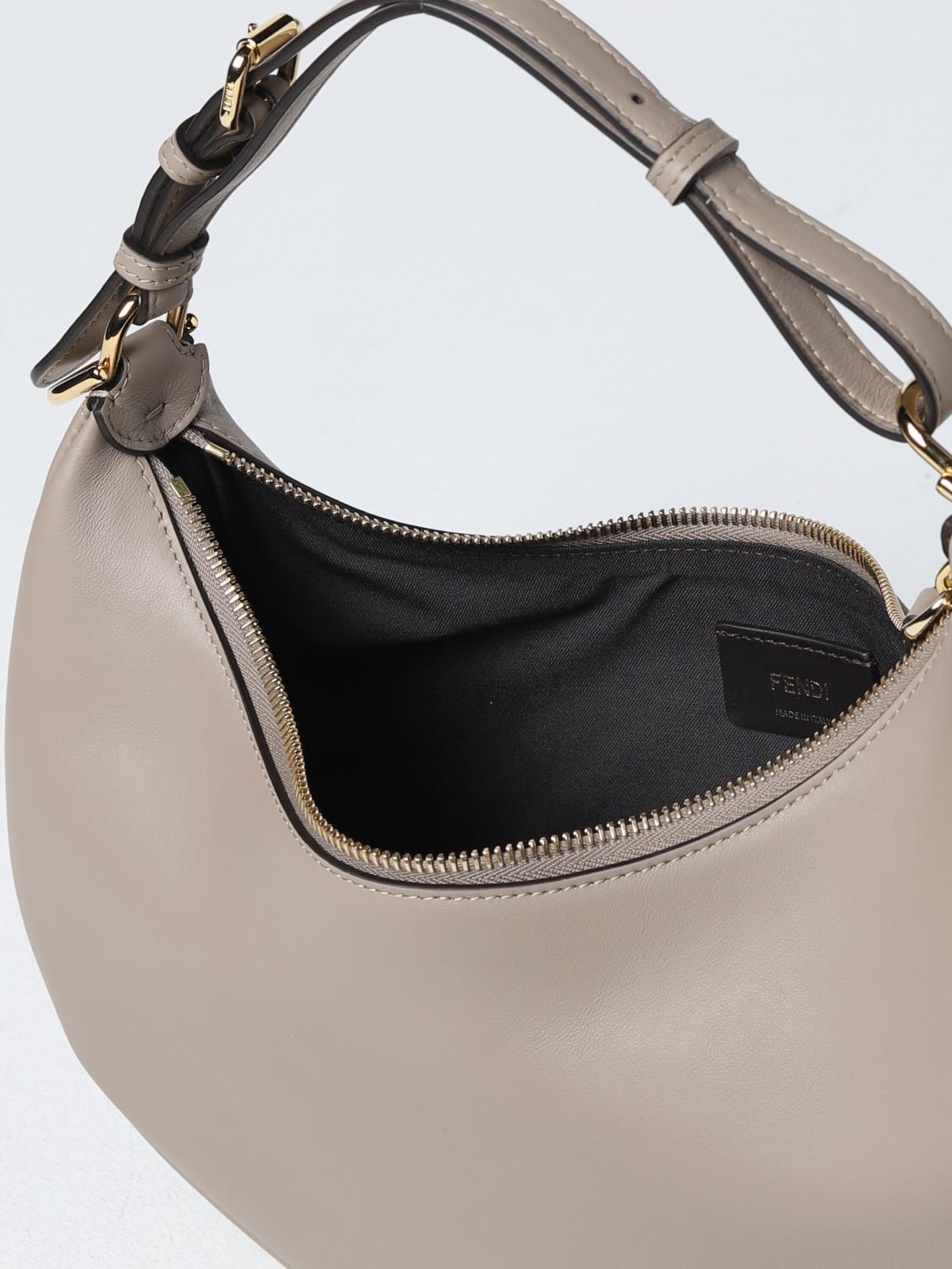 FENDI - Fendigraphy Medium Leather Shoulder Bag